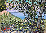Birches in Dunes II