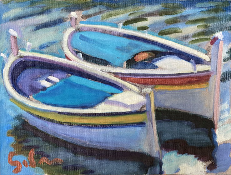 Two Boats,Villefranche