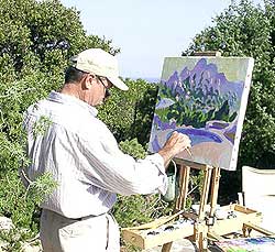 Painting in Sardinia