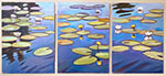 Waterlily Triptych
